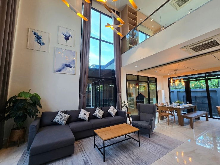 รูป ปล่อยเช่าหรือขาย บ้านหรูหลังใหญ่ ทรงโมเดิร์น โครงการเอกลักษณ์ สันทราย ใกล้รวมโชคมอล์ค , เซนทรัลเฟส  - รูปที่ 2/26