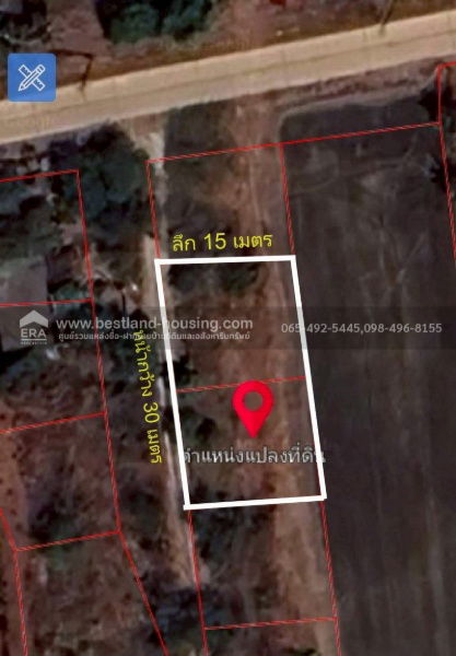 รูป ขาย ที่ดิน 120 ตรว. 5 แสน!! ต.หมอนทอง อ.บางน้ำเปรี้ยว จ.ฉะเชิงเทรา ใกล้โรงเรียนวัดคลอง18 ห่างเขตหนองจอกประมาณ 33 k.m. - รูปที่ 15/22