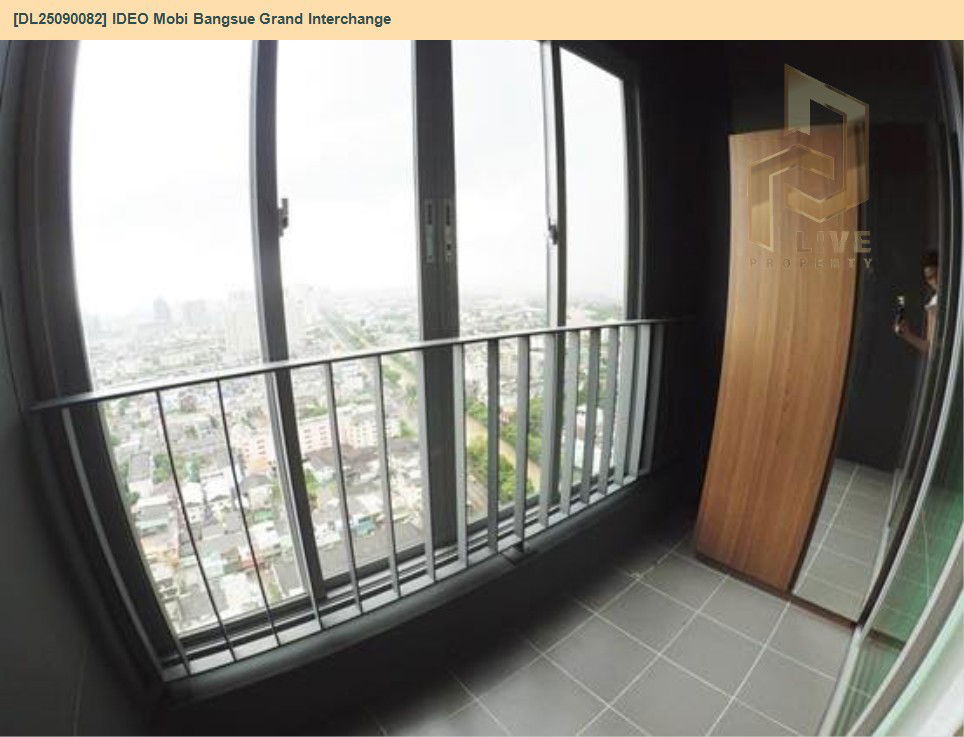 รูป DL25090082 ให้เช่าคอนโด ไอดีโอ โมบิ บางซื่อ แกรนด์ อินเตอร์เชนจ์ (IDEO Mobi Bangsue Grand Interchange ) ใกล้ MRT เตาปูน พร้อมเข้าอยู่ โทรด่วน 0638692663 LineID @534wlwof - รูปที่ 10/11