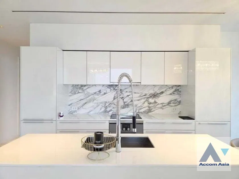 รูป 🔼🔽 AccomA 📩 Refined riverfront condo at Four Seasons Sathorn, panoramic skyline view (AA38968) - รูปที่ 10/20