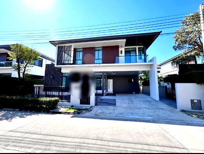 เช่าบ้านเดี่ยว สนามบินสุวรรณภูมิ : บ้านมัณฑนา อ่อนนุช-วงแหวน 4 แบบ 4 นอน