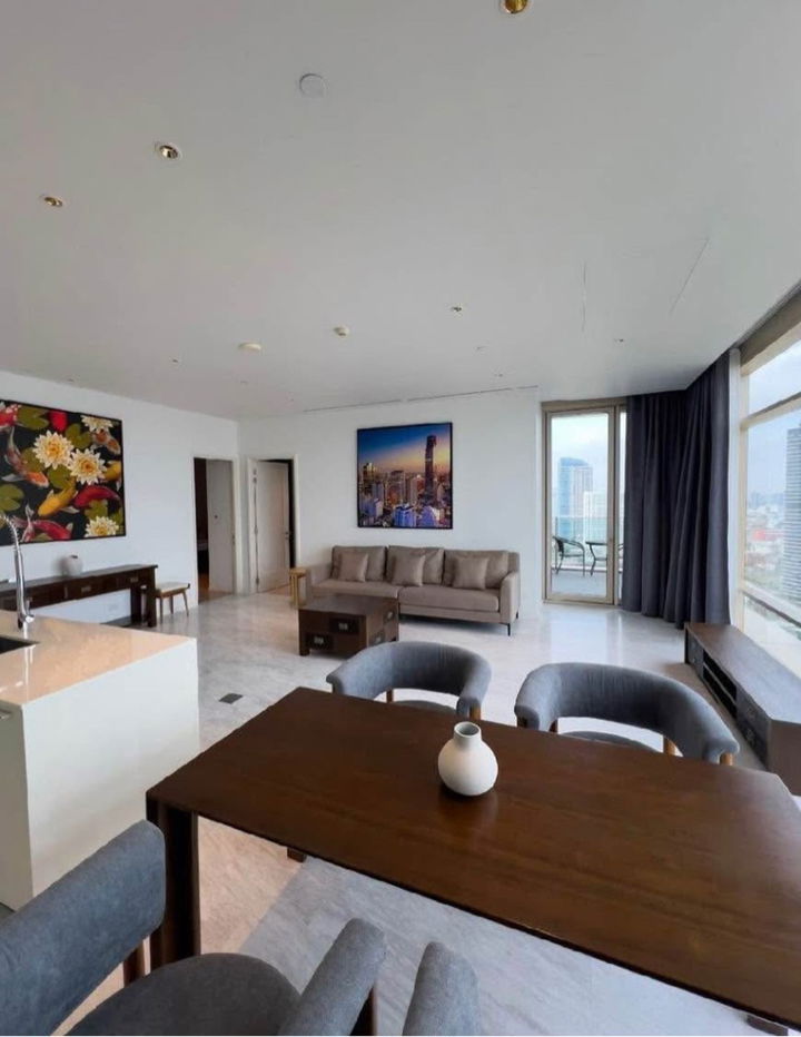 picture For rent✨ Four Seasons Private Residence Bangkok  🔥 Line ID @034etfin 📲 2 bedroom 3 bathroom ✨ - 1/13