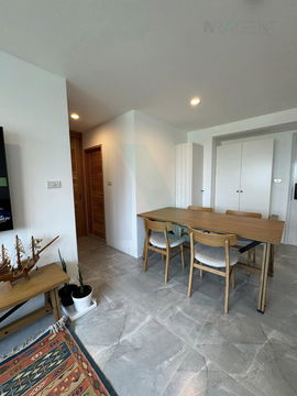 🚩 For rent condo LUMPINI VILLE SUKHUMVIT 77 Building 3, Floor 15,2 bed room, Room size 62 sqm