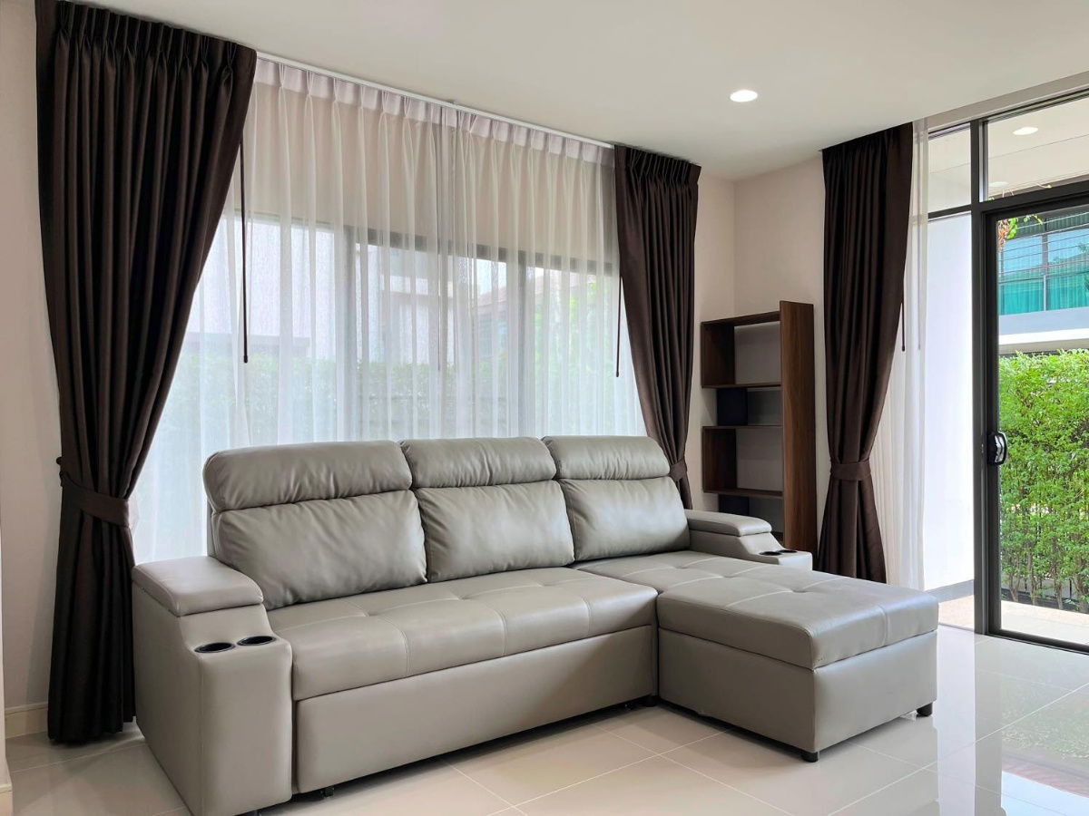 picture ⭐#MT2308_202⭐𝗙𝗼𝗿 𝗥𝗲𝗻𝘁 7️⃣3️⃣k.🔥🔥 #Ready to move in with #new electrical appliances throughout the house! ‼️ Setthasiri Krungthep Kreetha 1 ‼️ - 9/16