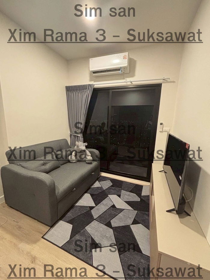 รูป 🏢 ให้เช่าคอนโด : Xim Rama 3 - Suksawat (ซิม พระราม 3 - สุขสวัสดิ์)   รหัสทรัพย์ | 📌LNP-C9196  - รูปที่ 1/8