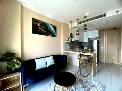คอนโดให้เช่า : The Riviera Jomtien Condo for Rent | 25,000 Baht / Month  1 Bedroom, 1 Bathroom  14th Floor, Sea View  Usable Area: 35 sq.m.