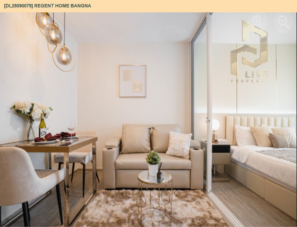 picture DL25090079 Condo for rent, Regent home bangna near BTS Bang Na, ready to move in, call urgently 0656133286 LineID @655ebbvc - 2/8