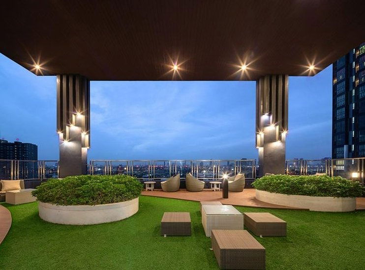 picture For rent !!  Metro Sky Prachachuen | 9K. per month |  25.24 sq.m.  1Bed 1Bath  15th Floor  "C" Building - 22/24