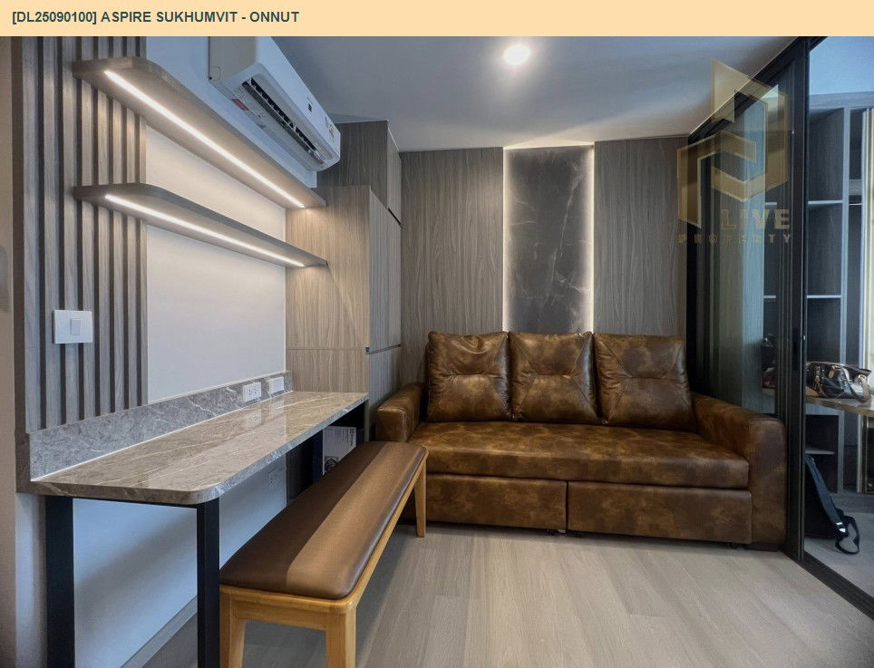 picture DL25090100 Condo for rent, Aspire Sukhumvit - Onnut near BTS On Nut, ready to move in, call urgently 0656133286 LineID @534wlwof - 4/11