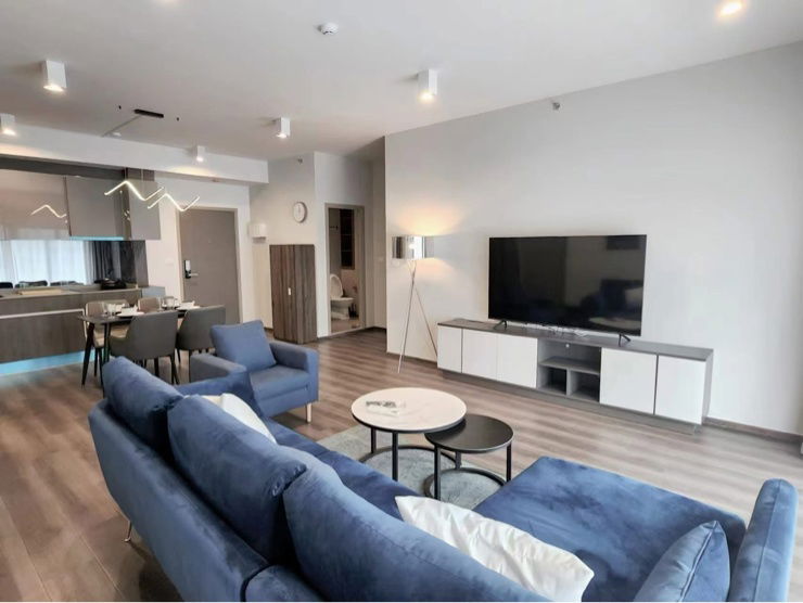 picture For rent✨ IDEO Rama 9 - Asoke   🔥 Line ID @034etfin 📲 2 bedroom 2 bathroom ✨ MRT Rama 9 450 meters 💙 - 1/7