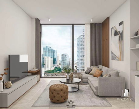 ✨Flash Deal ✨ Tait 12 ( 1Bed 1Bath 53 SQM.) แต่งครบพร้อมอยู่ !! เพียง 55,000 บาทต่อเดือน Tel.0981315848 @propmatch