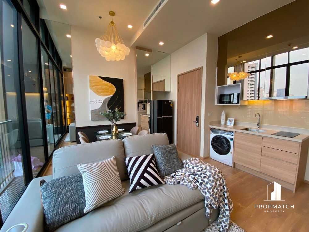 รูป ✨Flash Deal ✨ Noble Around Sukhumvit 33 ( 2Bed 2Bath 55 SQM.) แต่งครบพร้อมอยู่ !! เพียง 55,000 บาทต่อเดือน Tel.0981315848 @propmatch - รูปที่ 2/17