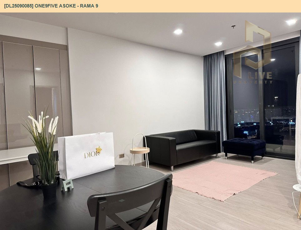 picture DL25090085 Condo for rent, One9Five Asoke - Rama 9 near MRT พระราม 9, ready to move in, call urgently 0656133286 LineID @655ebbvc - 5/12