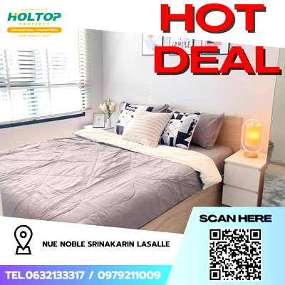 Condos for rent : #Z2301💥050968🔥 Condo for rent: NUE Noble Srinakarin-Lasalle