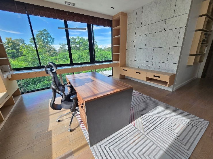 รูป ปล่อยเช่าหรือขาย บ้านหรูหลังใหญ่ ทรงโมเดิร์น โครงการเอกลักษณ์ สันทราย ใกล้รวมโชคมอล์ค , เซนทรัลเฟส  - รูปที่ 19/26