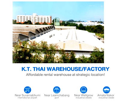 Factory for rent TFD Industrial Estate 2 : Call : 081-147-8118 Factory and Warehouse for rent near airport