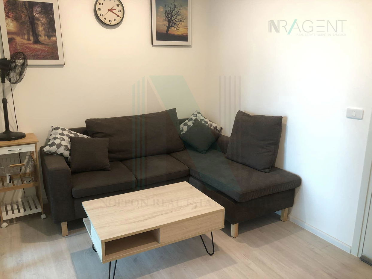 picture For rent, Aspire Sathorn-Tha Phra, 1 bedroom, 24th floor, near BTS Talat Phlu. - 1/8
