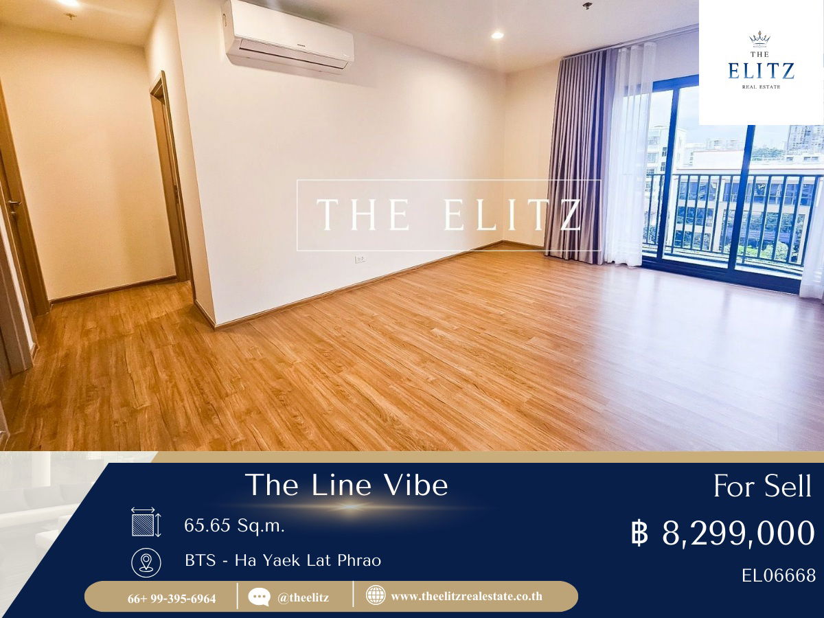 รูป ✨ คอนโดใหม่ทำเลฮอต The Line Vibe ห้องขายจริง ราคาดี 💯 - รูปที่ 1/26