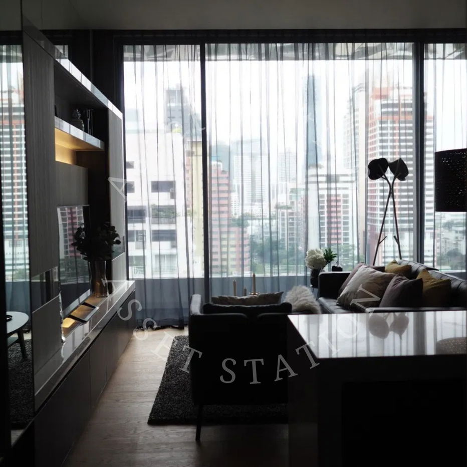 picture 💎 Urgently rent Saladaeng One – Fully furnished room with furniture in the heart of Silom 🔥 - 3/10