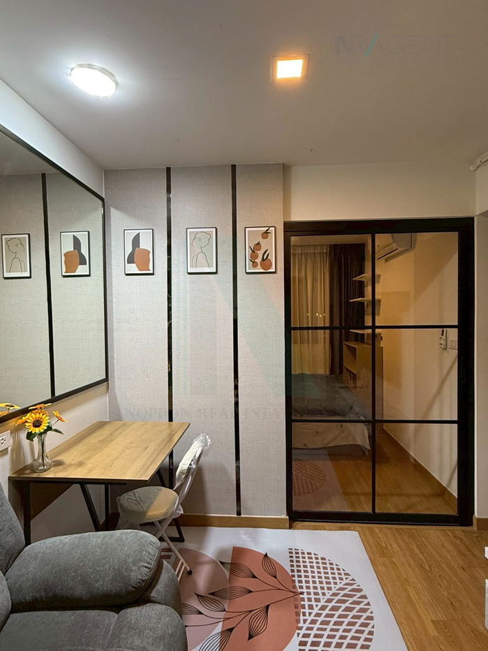 picture 🚩 For Rent Condo MAGNIX RAMINTRA 21 Building 1, Floor 8,1 bed room, Room size 24.00 sqm - 1/8