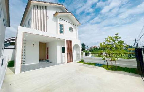 ขาย บ้านเดี่ยว บ้านมินิมอล 2 ชั้น กลิ่นญี่ปุ่น ใกล้โรงเรียนอินเตอร์ แม่เหียะ เชียงใหม่
