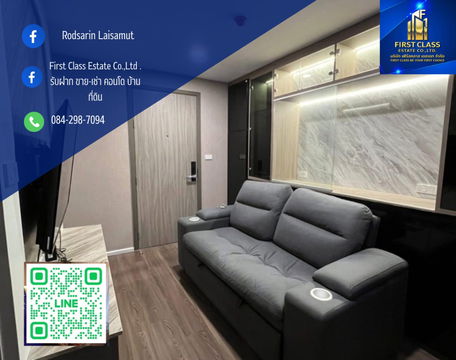 พร้อมให้เข้าอยู่ทันที‼️ ห้องเพิ่งว่างสดๆร้อนๆค่ะ  ให้เช่า Condo the origin ratchada ladprao 23 🔥