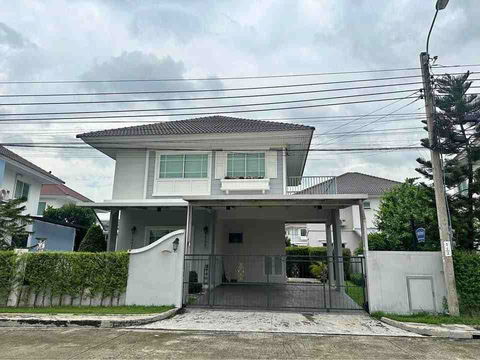 B942 Single house for rent, Perfect Park Suvarnabhumi Project, Phase 4, Rom Klao Road 6/1