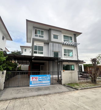 บ้านเดี่ยว เนื้อที่ทั้งหมด 295.6 ตารางเมตร 98/68 หมู่บ้านคาซ่าวิลล์ (ราชพฤกษ์-แจ้งวัฒนะ) ตำบลบางพลับ อำเภอปากเกร็ด นนทบุรี ราคา 6,320,000 บาท