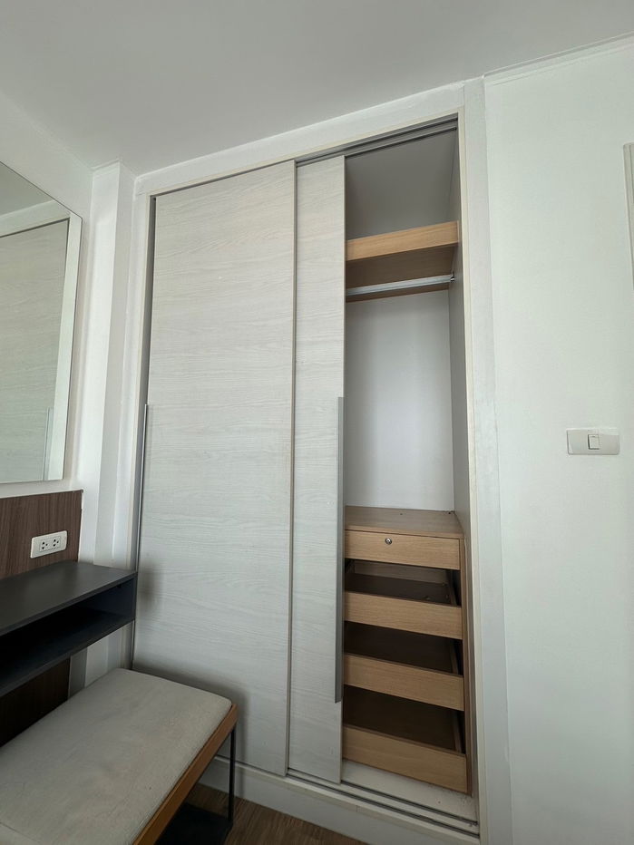 picture Y017📍Urgent📍Condo for rent, U Delight Rattanathibet, ready to move in, special price💵, fully furnished, beautiful room, washing machine included. - 4/13