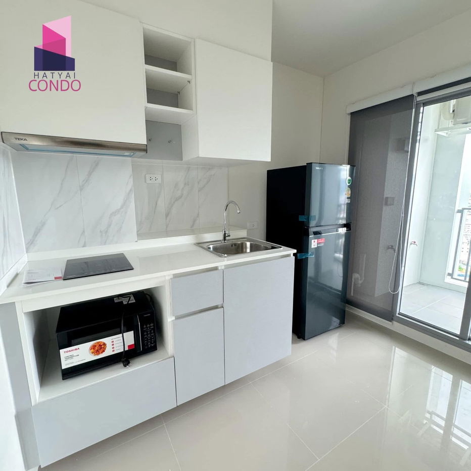 picture Condo Escent Hatyai #For rent 14,000 baht, northeast direction, 20th floor, corner room. 📌 - 5/8