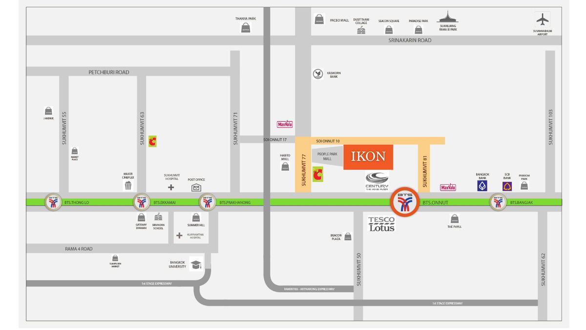 รูป *ขายคอนโด* IKON Sukumvit 77 ชั้น 4 (1 นอน 1 น้ำ) ขนาด 29 ตรม ใกล้ BTS อ่อนนุช - รูปที่ 19/20