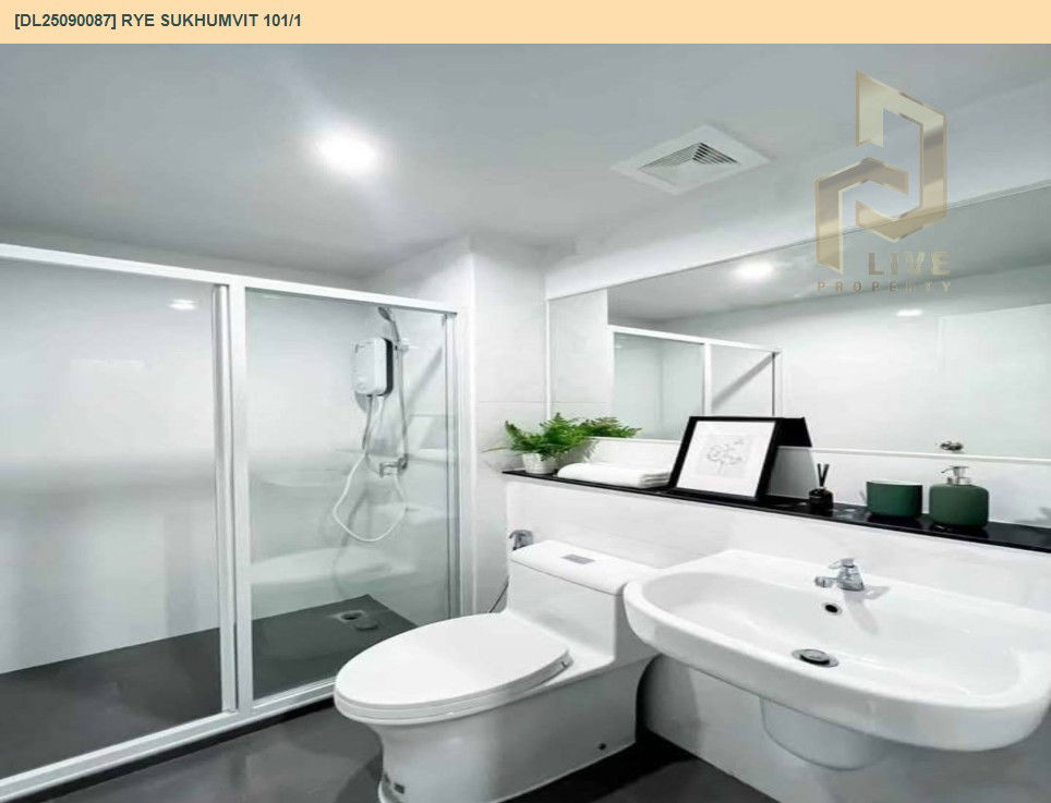 picture DL25090087 Condo for rent, RYE Sukhumvit 101/1 near BTS ปุณณวิถี, ready to move in, call urgently 0656133286 LineID @655ebbvc - 13/19
