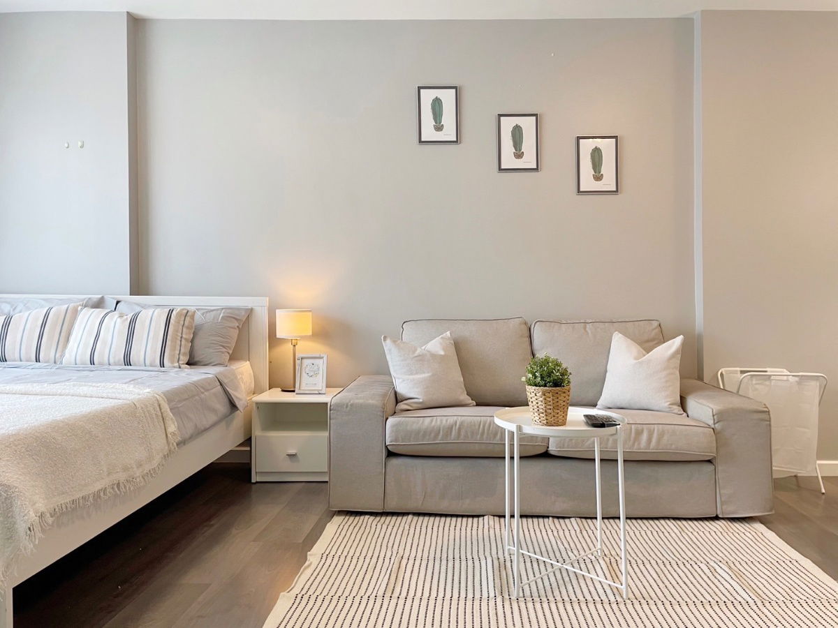 picture 📌𝐔𝐏𝐃𝐀𝐓𝐄 𝐑𝐎𝐎𝐌 𝟐𝟎𝟐𝟓📌 Condo for rent at Campus Resort Bangna [Beautiful built-in room+washing machine] ID LINE: atccity 💻 - 2/7