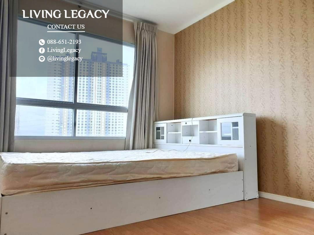 รูป SJ6XA1 ให้เช่าคอนโด Lumpini Place Srinakarin - Huamark Station 26 ตร.ม. ชั้น 9 ตึก B line id : @livinglegacy - รูปที่ 3/10