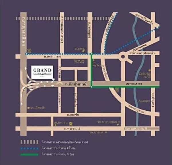 รูป บ้านเดี่ยว แกรนด์บางกอก บูเลอวาร์ด สาทร 78.5 ตร.ว 4ห้องนอน , 5ห้องน้ำ  - รูปที่ 11/11