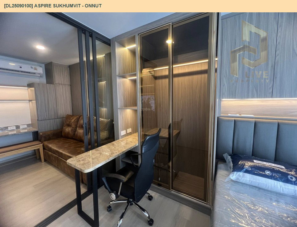 picture DL25090100 Condo for rent, Aspire Sukhumvit - Onnut near BTS On Nut, ready to move in, call urgently 0656133286 LineID @534wlwof - 11/11