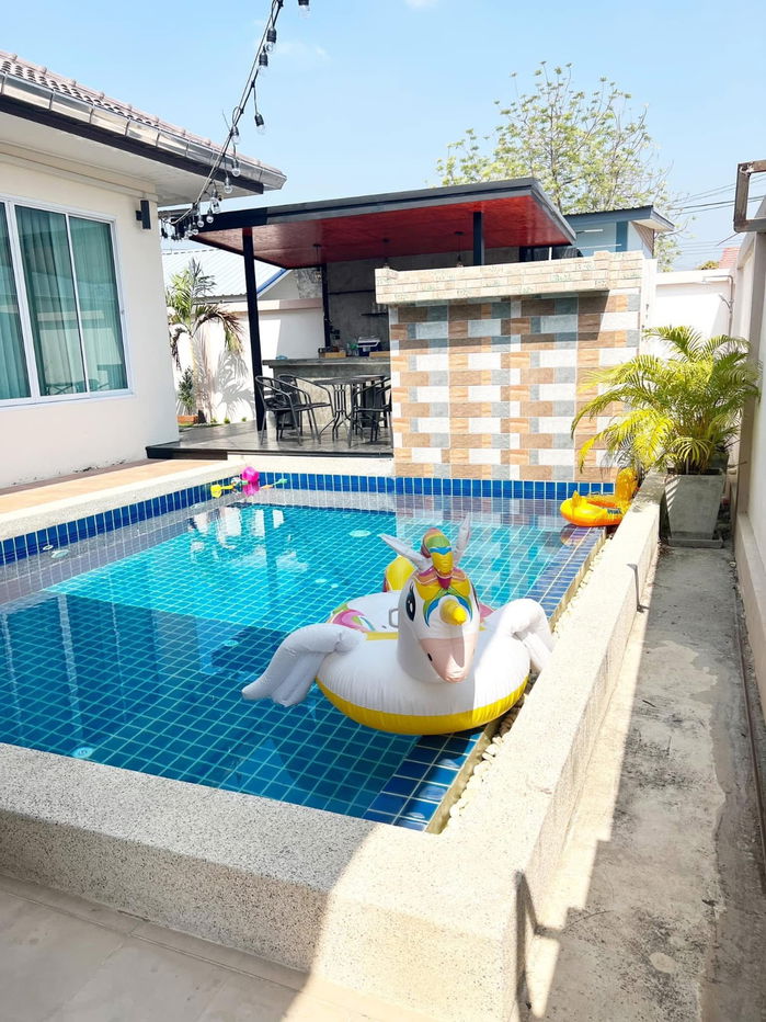รูป ให้เช่า – บ้านพูลวิลล่าห้วยใหญ่ 45,000 บ./เดือน (รายปี)3 ห้องนอน 4 ห้องน้ำ - รูปที่ 5/10