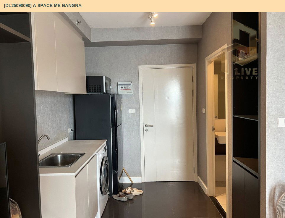 picture DL25090090 Condo for rent, A Space ME Bangna near -, ready to move in, call urgently 0656133286 LineID @655ebbvc - 5/7