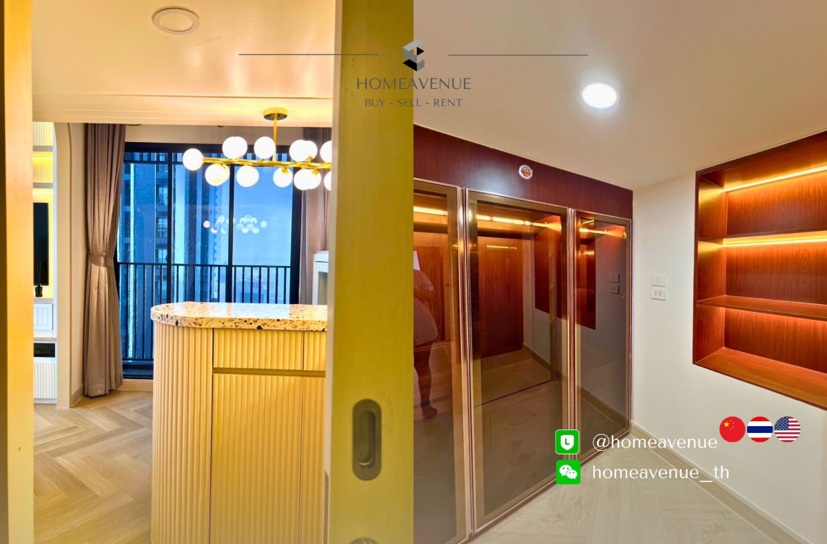 รูป เช่าคอนโด《KnightsBridge Space Ratchayothin》✨ ปรับโฉมใหม่ทั้งห้อง พร้อมเข้าอยู่ทันที 🚇 ติด BTS พหลโยธิน 24 📲 Line: @homeavenue | ราคาพิเศษ 💥HA-4933 - รูปที่ 3/5