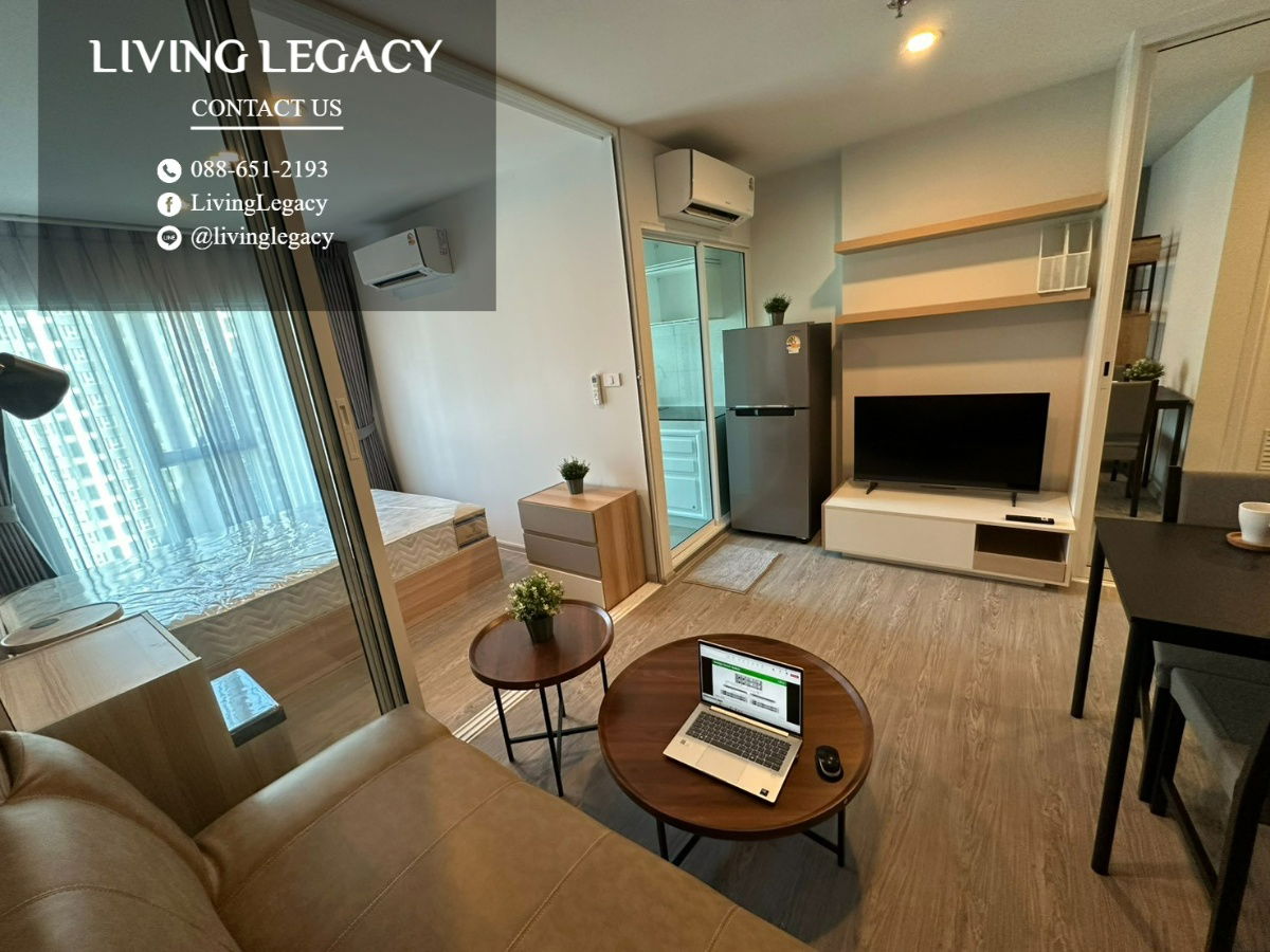 picture SSRGC0 Condo For Rent Regent Home Bangna 28 Sq.M. Floor 24 Building B line id : @livinglegacy - 5/10
