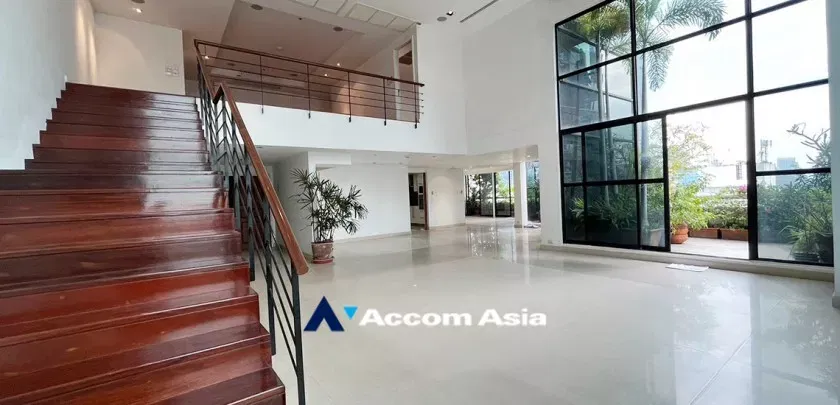 picture 🔼🔽 AccomA 📩 Super Luxury,Penthouse,Huge Terrace,Duplex Condo 3 BR Condominium @Somkid Gardens (AA33297) - 1/20