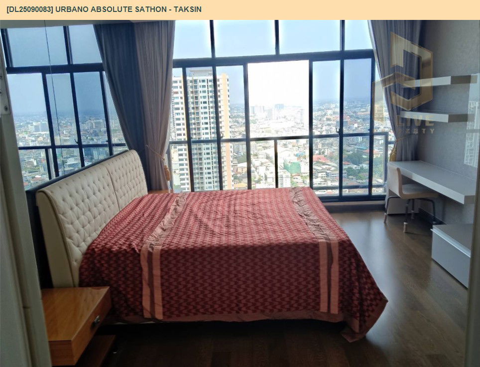 รูป DL25090083 ให้เช่าคอนโด เออบาโน่ แอบโซลูท สาทร - ตากสิน (Urbano Absolute Sathon - Taksin) ใกล้ BTS กรุงธนบุรี พร้อมเข้าอยู่ โทรด่วน 0638692663 LineID @655ebbvc - รูปที่ 9/11