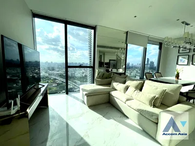 Condos for rent King's College International School Bangkok : 🔼🔽 AccomA 📩  3 BR Condominium @Canapaya Riverfront Residence (AA44563)