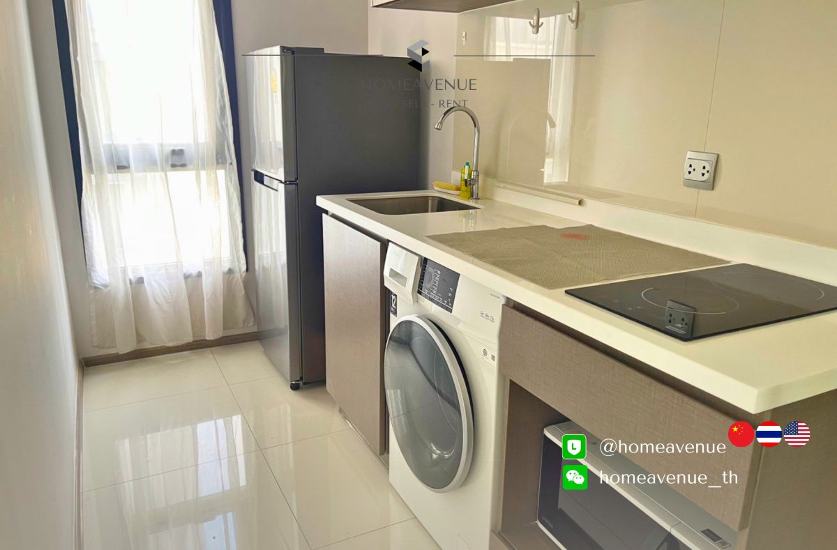 picture Life Ladprao Valley ✨ Renovated unit, ready to move in 🚇 Next to BTS Ha Yaek Lat Phrao | Line: @homeavenue 💥HA-4914 - 2/6
