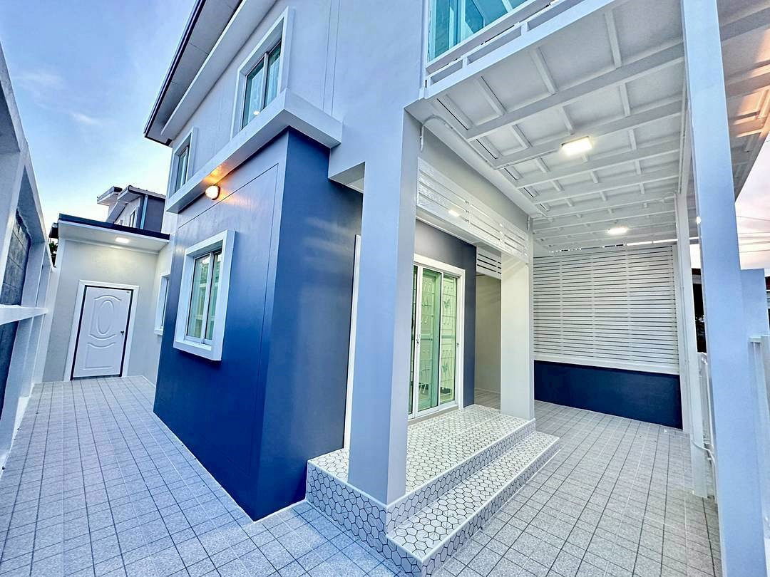 รูป บ้านหลังริม  4 ห้องนอน  มีระเบียงชั้น 2  #หมู่บ้านบัวทอง ธานี  บางบัวทอง  ตรงข้ามสมบัติบุรี  บ้านรีโนเวทใหม่  ใกล้แม็คโคร บางบัวทอง - รูปที่ 5/20
