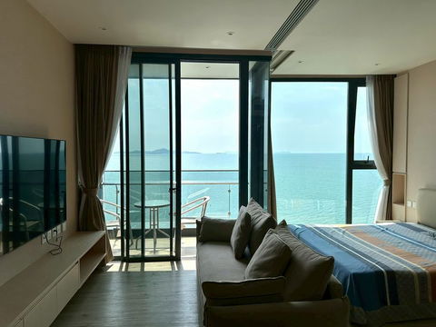 ⛵ Arom Wongamat ⛵ Sea view / 16F / 1bedroom >> THB35,000/month彡