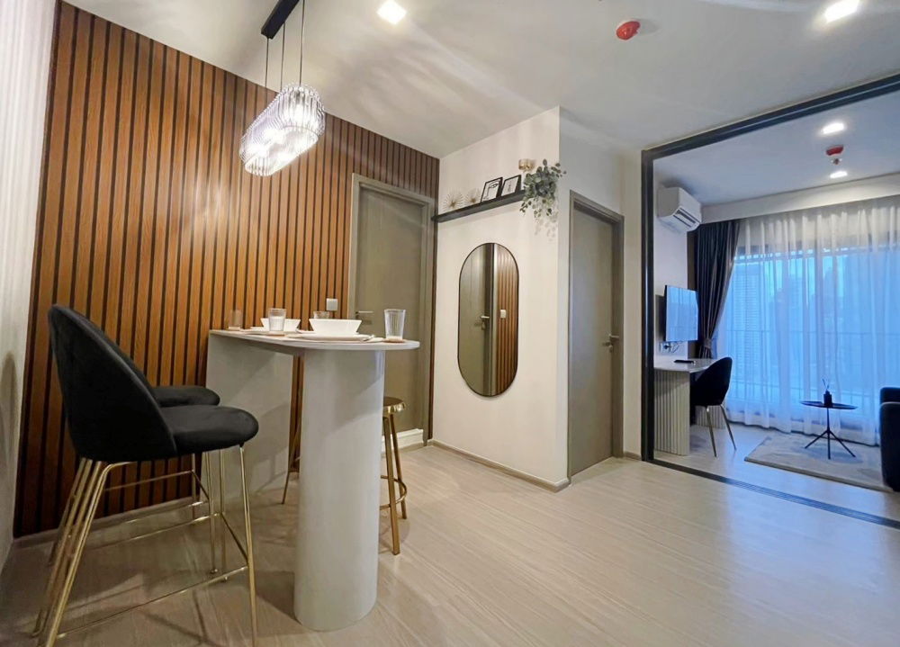 picture TA7936📲LineID @556ryccg🌳35 sqm 1 Bedroom Plus Floor21 Life Asoke Hype, Asoke-Rama9 road Fully furnished near Subway MRT Rama 9 - 1/9