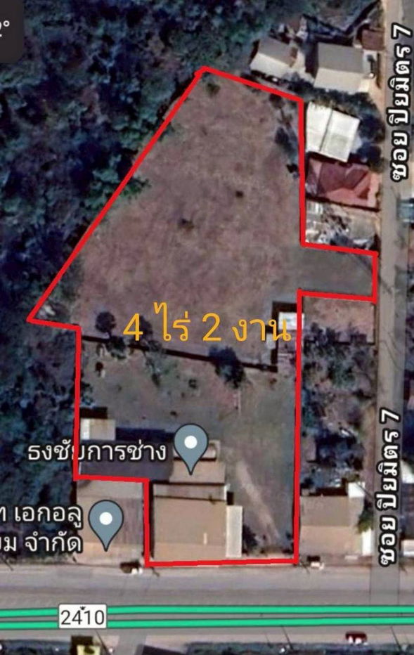 picture Land for sale in a good location near Suan Sunandha Rajabhat University, near PTT gas station, Sam Phrao Subdistrict, Mueang District, Udon Thani  - 10/18