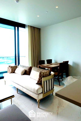 Condos for rent King's College International School Bangkok : 2-BR Condo at Canapaya Residences Rama 3 close to Phra Ram 3 (ID 512155)