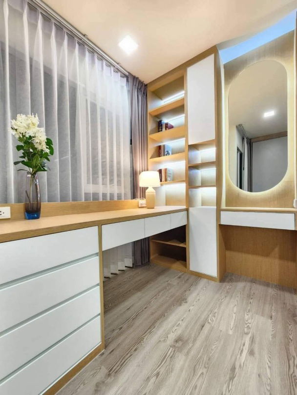 รูป 💎ให้เช่า​ Kave​ Island​ แบบ​ 2​ ห้องนอน​ (1​ bed​ plus)​ พท.38 ตรม.ตึก​ C​ ชั้น​ 6 ห้องมุม​ แต่งบิ้วอินน์​ muji+modern - รูปที่ 6/39